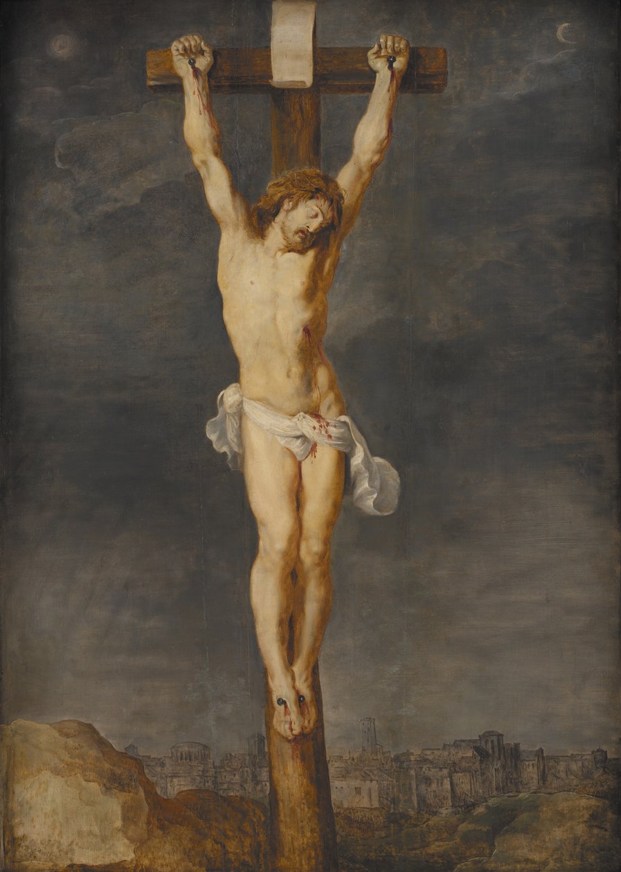 Krisztus a kereszten alkotó: Peter Paul Rubens
