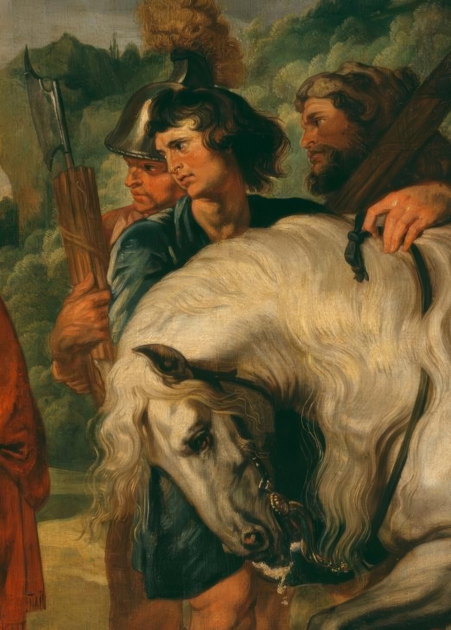 Decius Mus aláveti magát a sorsának. alkotó: Peter Paul Rubens