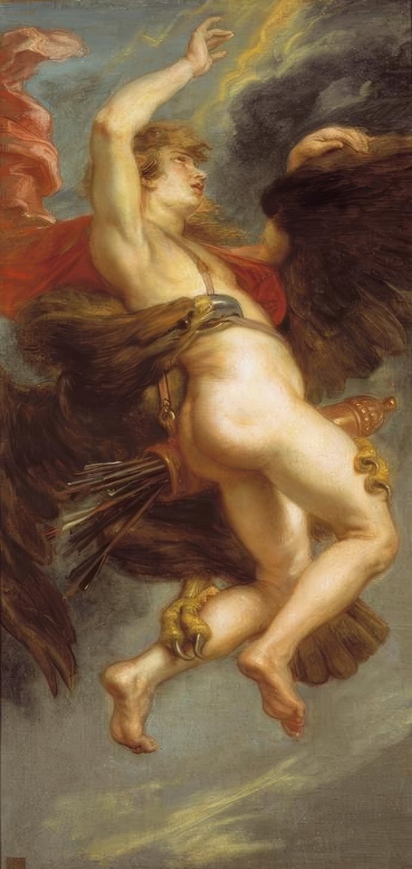 Ganymedes rablása alkotó: Peter Paul Rubens