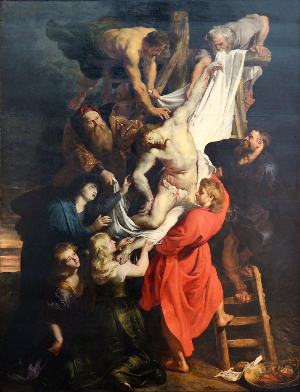 A keresztről való leszállás alkotó: Peter Paul Rubens