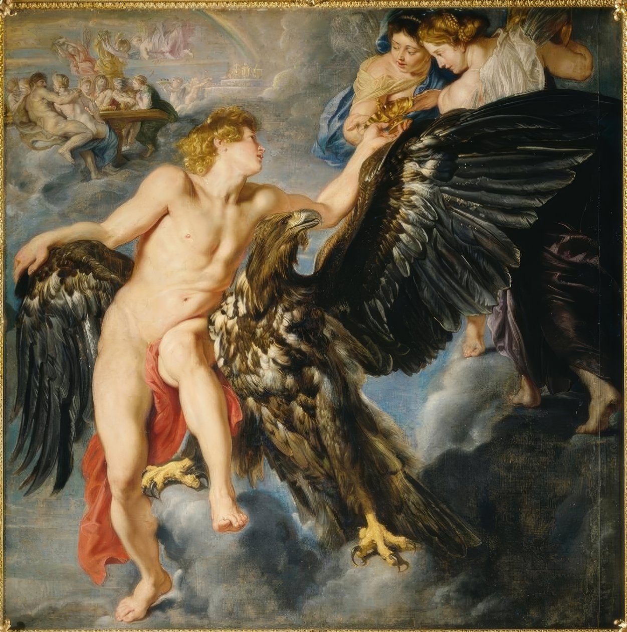 Ganymedes elrablása alkotó: Peter Paul Rubens