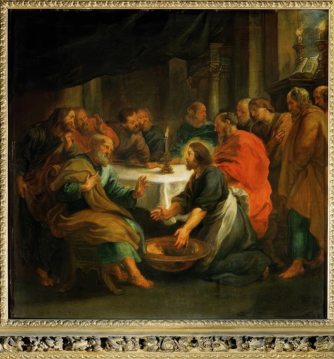 A lábmosás alkotó: Peter Paul Rubens