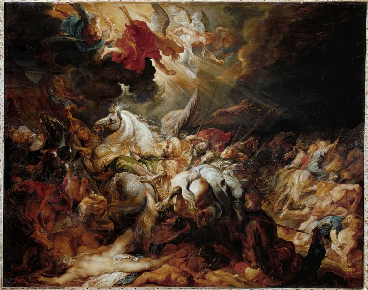 Szanherib veresége alkotó: Peter Paul Rubens