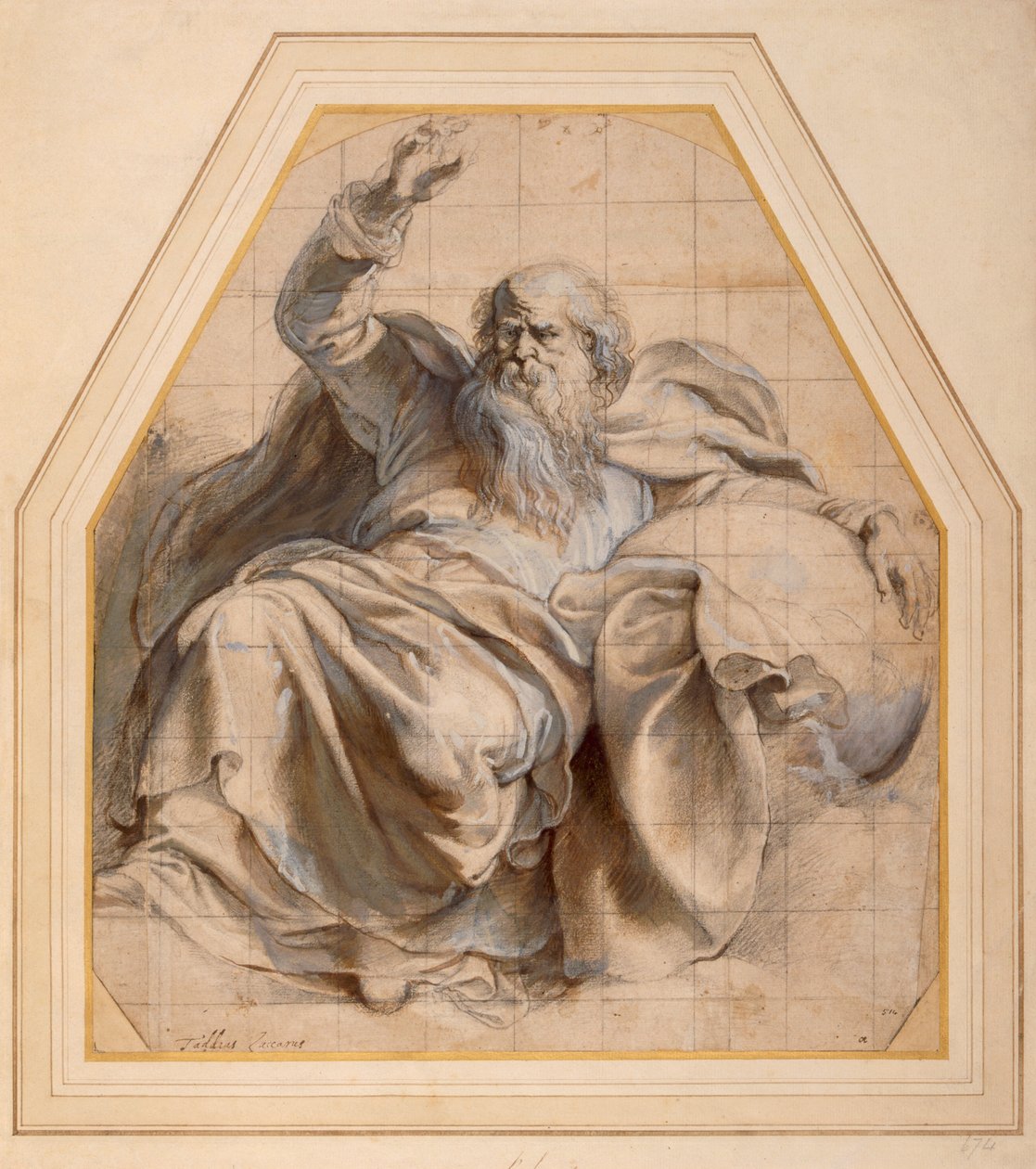 Isten, az Atya, c1628-29. alkotó: Peter Paul Rubens