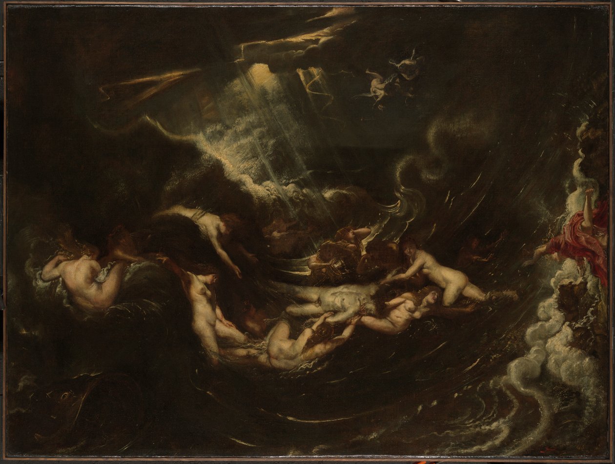 Hős és Leander alkotó: Peter Paul Rubens