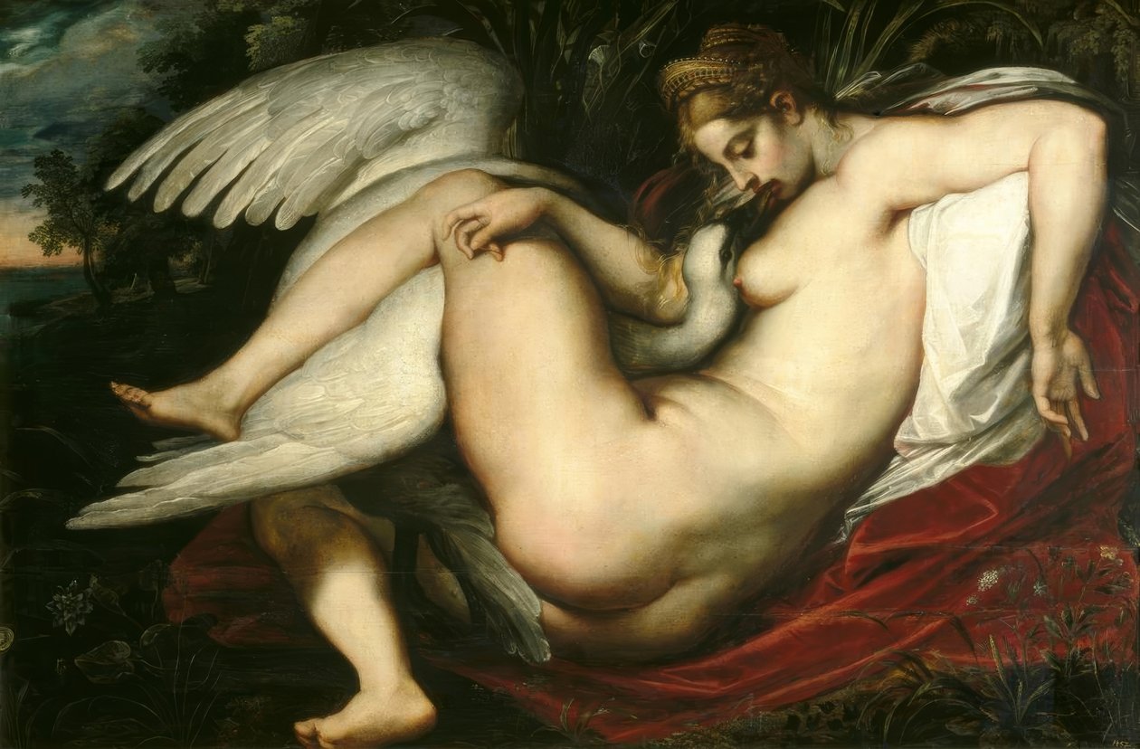 Léda a hattyúval alkotó: Peter Paul Rubens