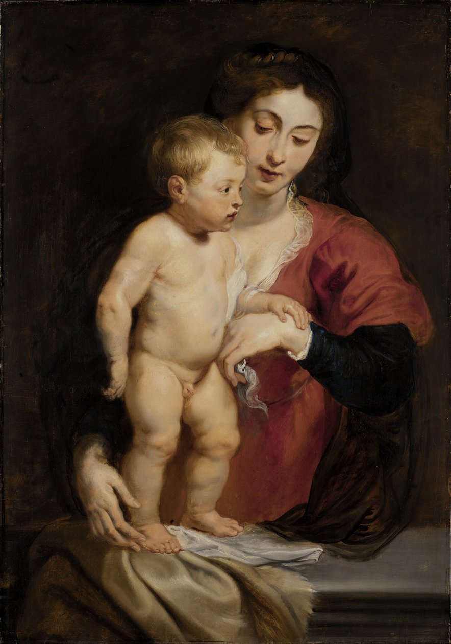 Madonna és gyermeke alkotó: Peter Paul Rubens