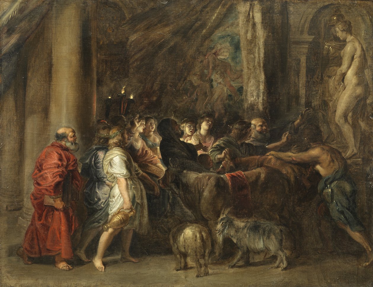 Áldozat a templomban alkotó: Peter Paul Rubens