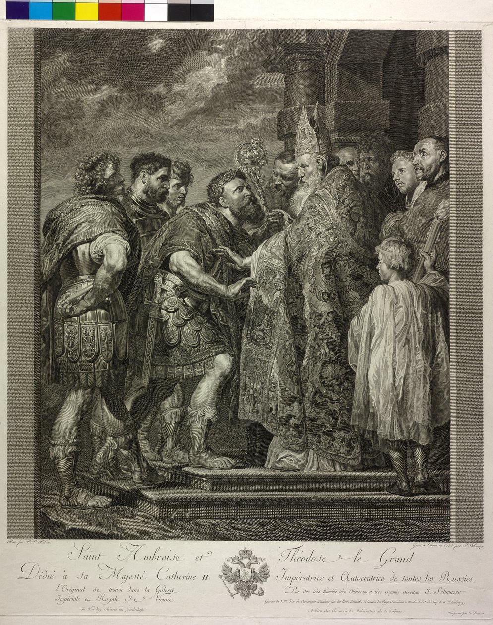 Milánói Szent Ambrus alkotó: Peter Paul Rubens