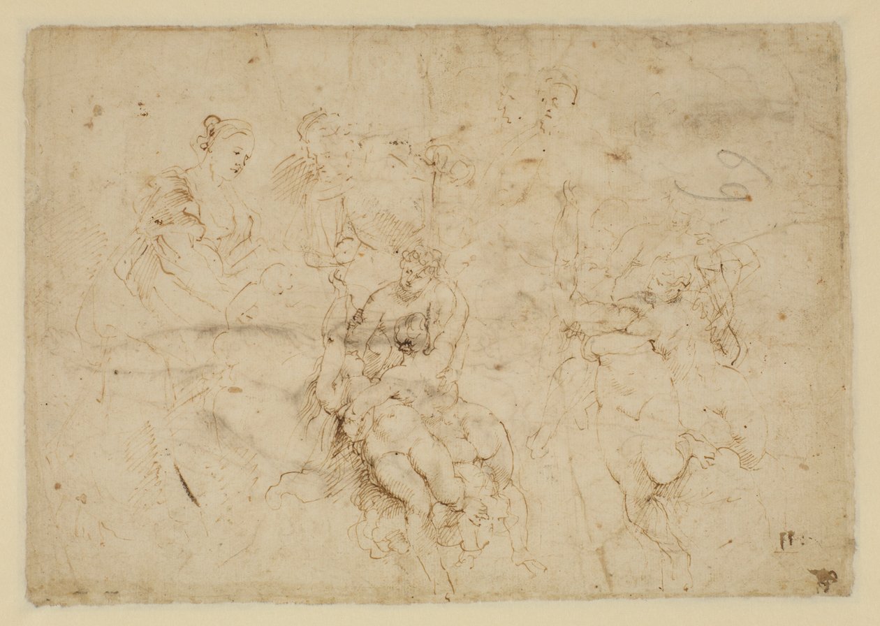 Alvó nimfák alkotó: Peter Paul Rubens