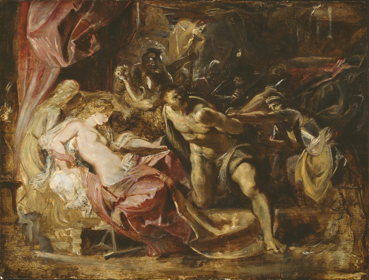 Sámson elfoglalása, 160910. alkotó: Peter Paul Rubens