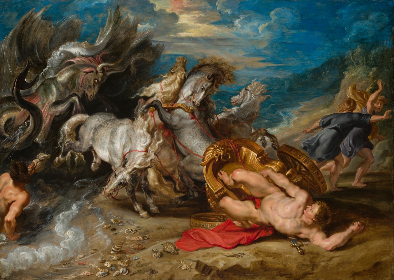 Hippolytus halála, 1611-13 alkotó: Peter Paul Rubens
