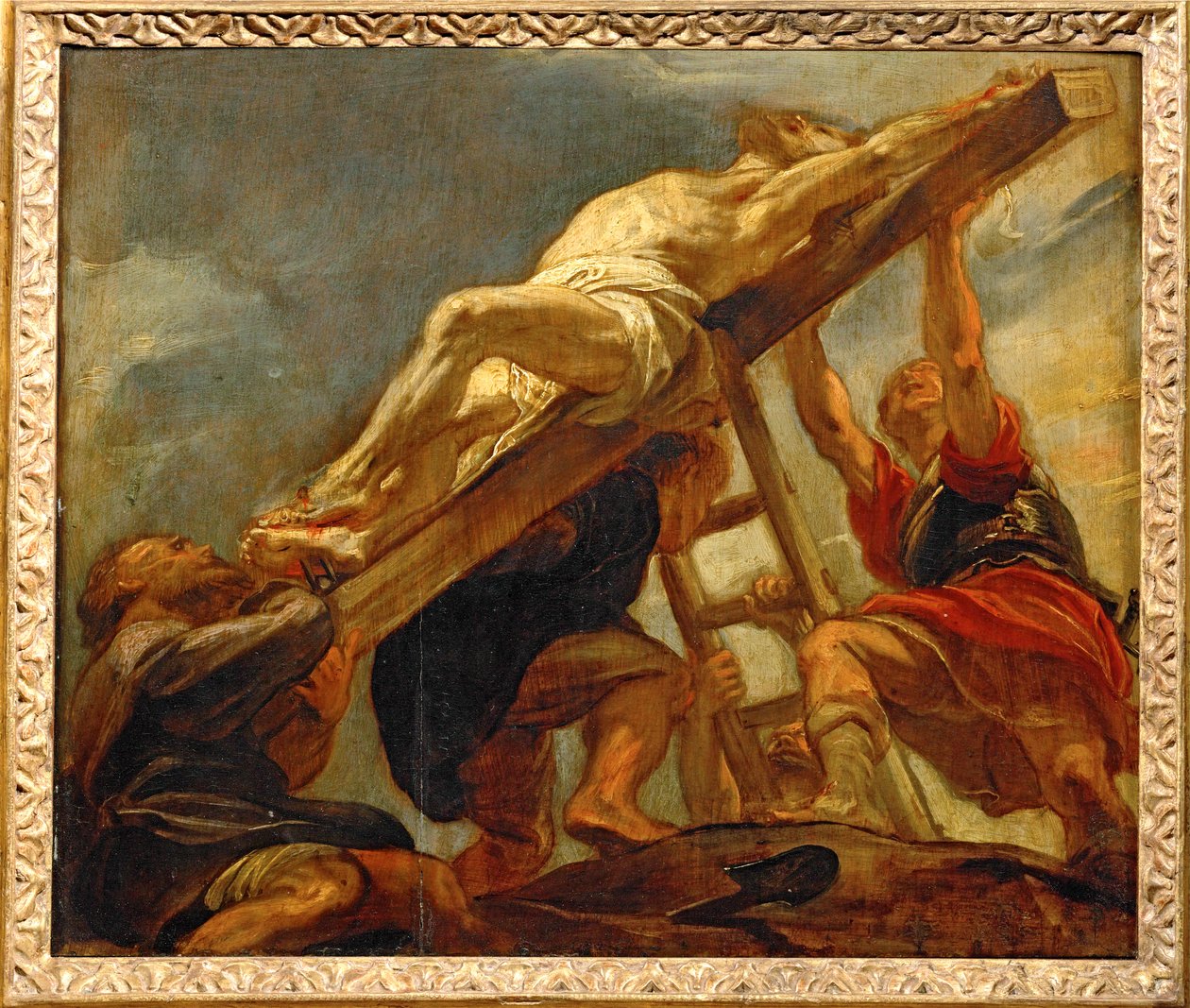 A kereszt megemelése alkotó: Peter Paul Rubens