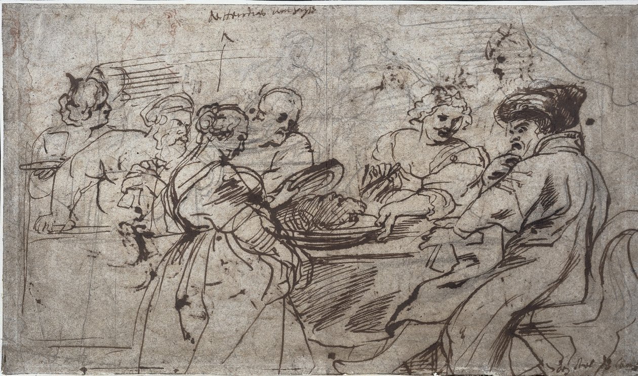 Heródes ünnepe (recto) alkotó: Peter Paul Rubens
