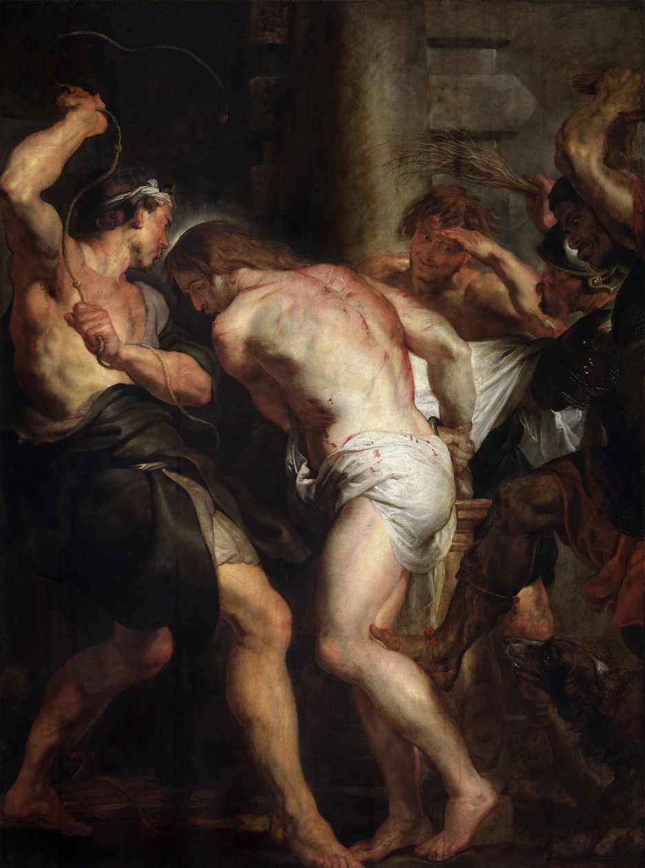 Krisztus korbácsolása, 1617. alkotó: Peter Paul Rubens