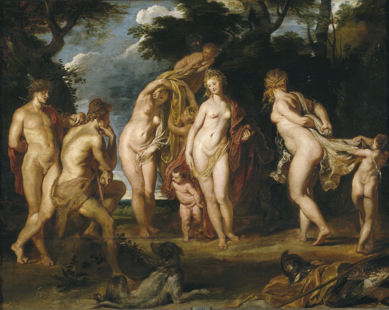 A párizsi ítélet, 1606 körül alkotó: Peter Paul Rubens