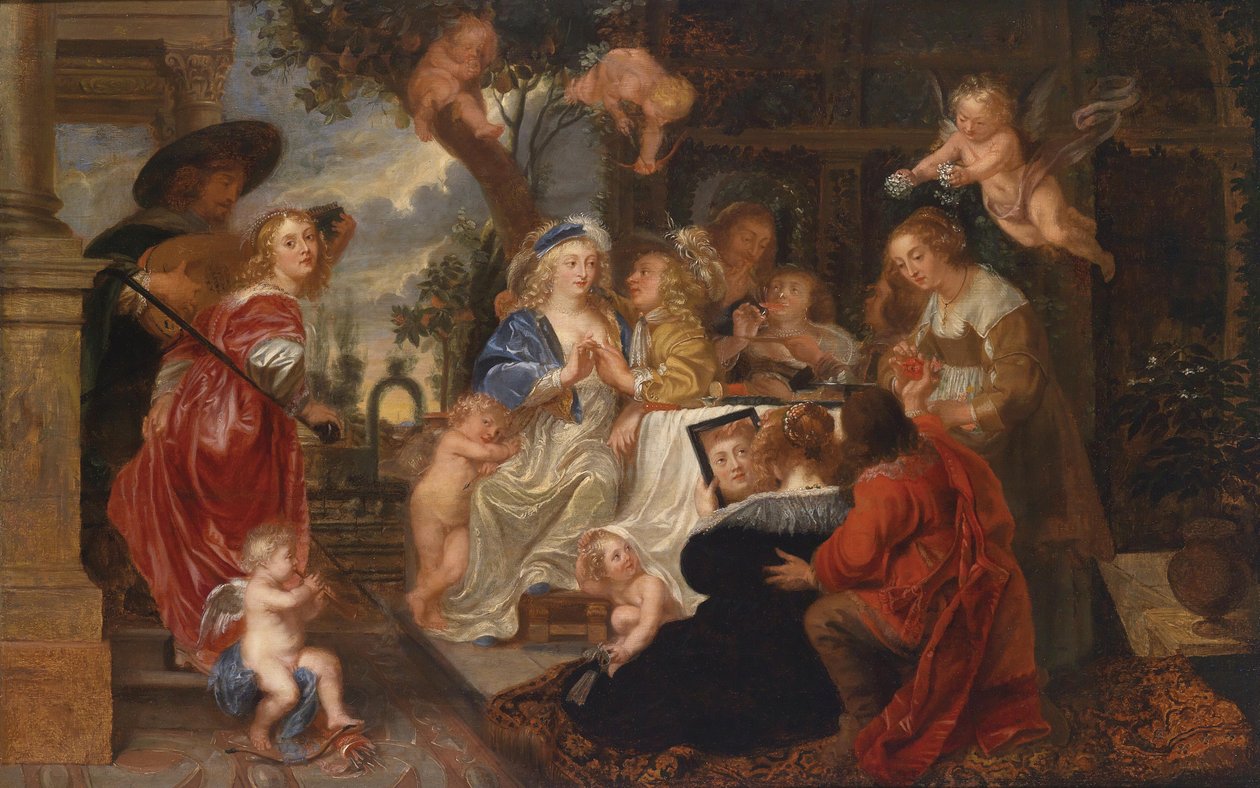 A szerelem kertje alkotó: Peter Paul, Rubens