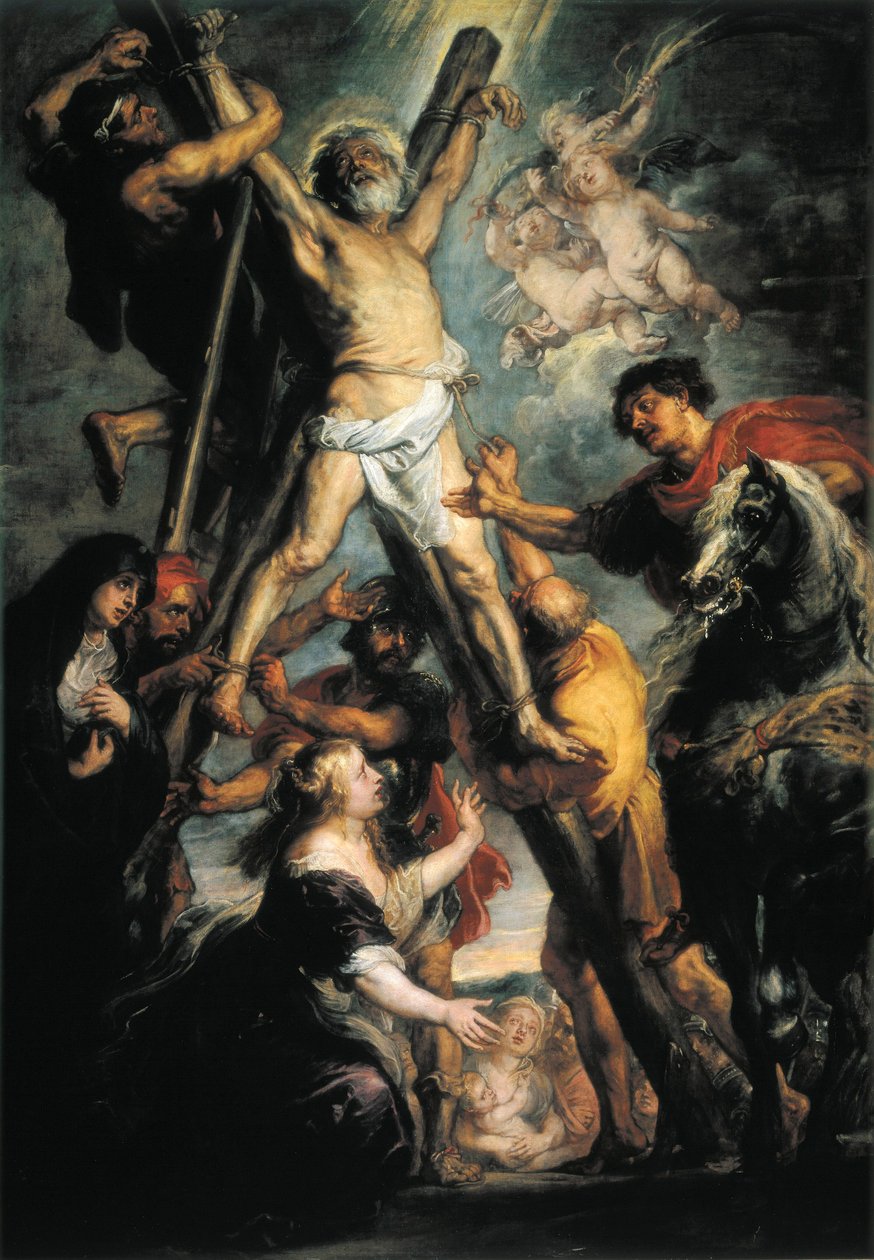 „Szent András mártíromsága” alkotó: Peter Paul Rubens