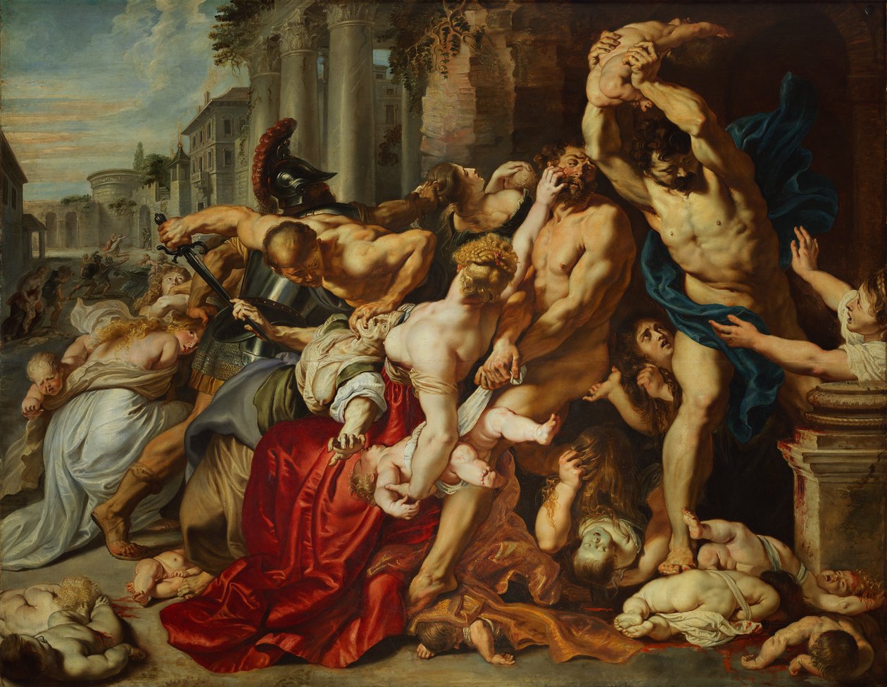 Az ártatlanok mészárlása alkotó: Peter Paul Rubens
