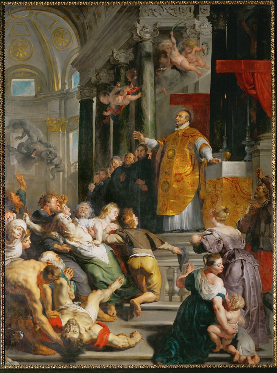 Loyolai Szent Ignác csodája alkotó: Peter Paul Rubens