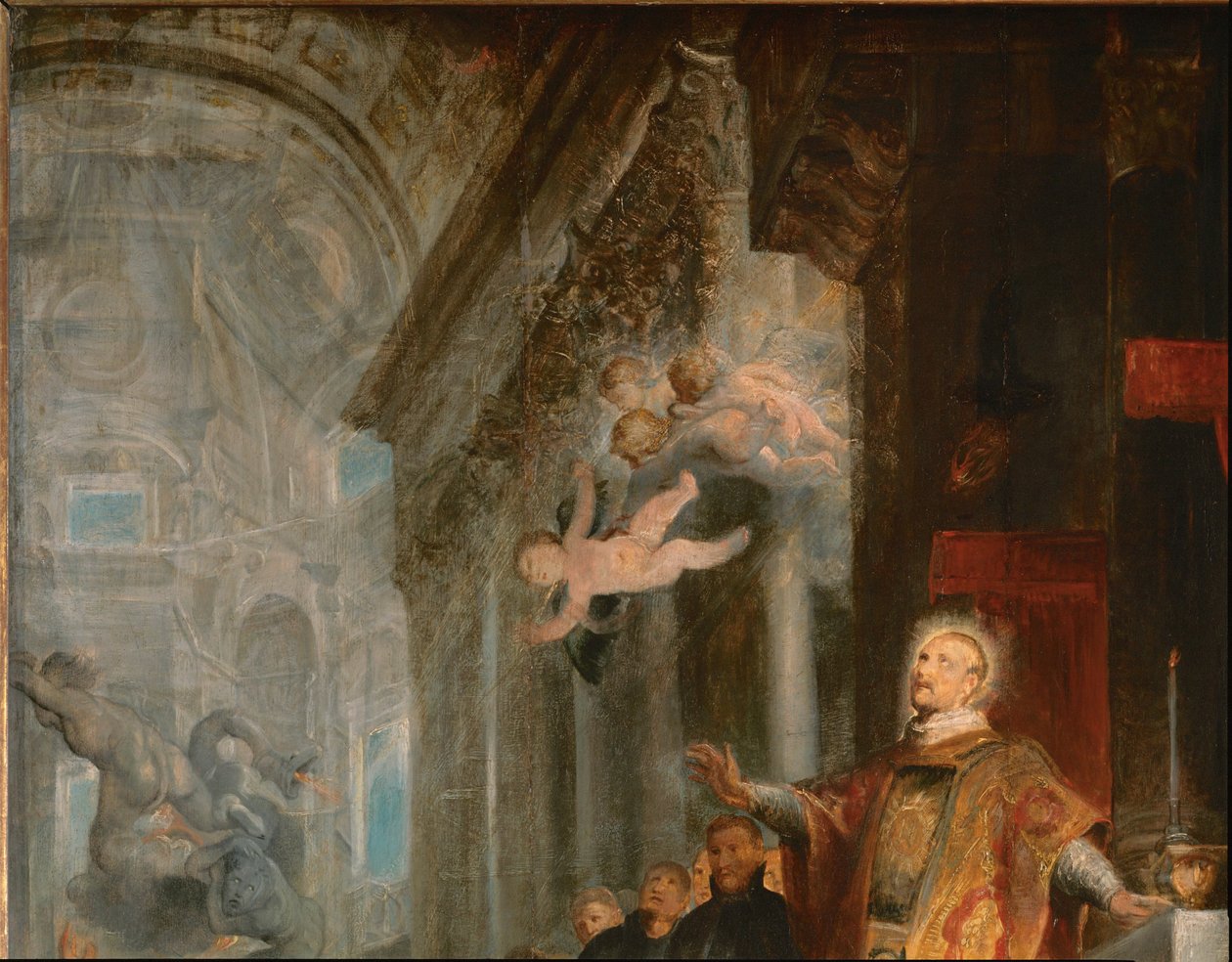 Loyolai Szent Ignác csodája alkotó: Peter Paul Rubens