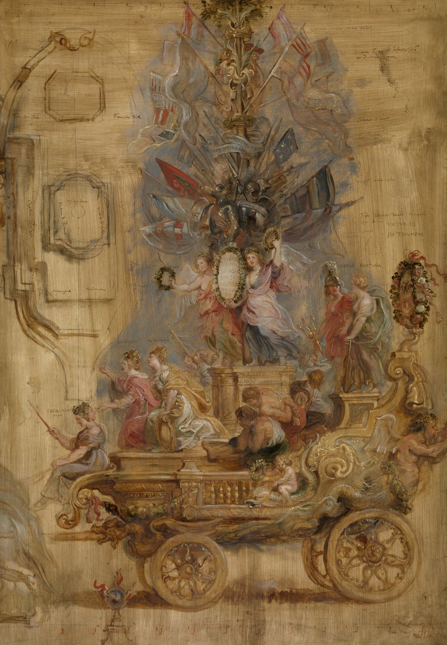 Kalló diadalszekere, 1638. alkotó: Peter Paul Rubens