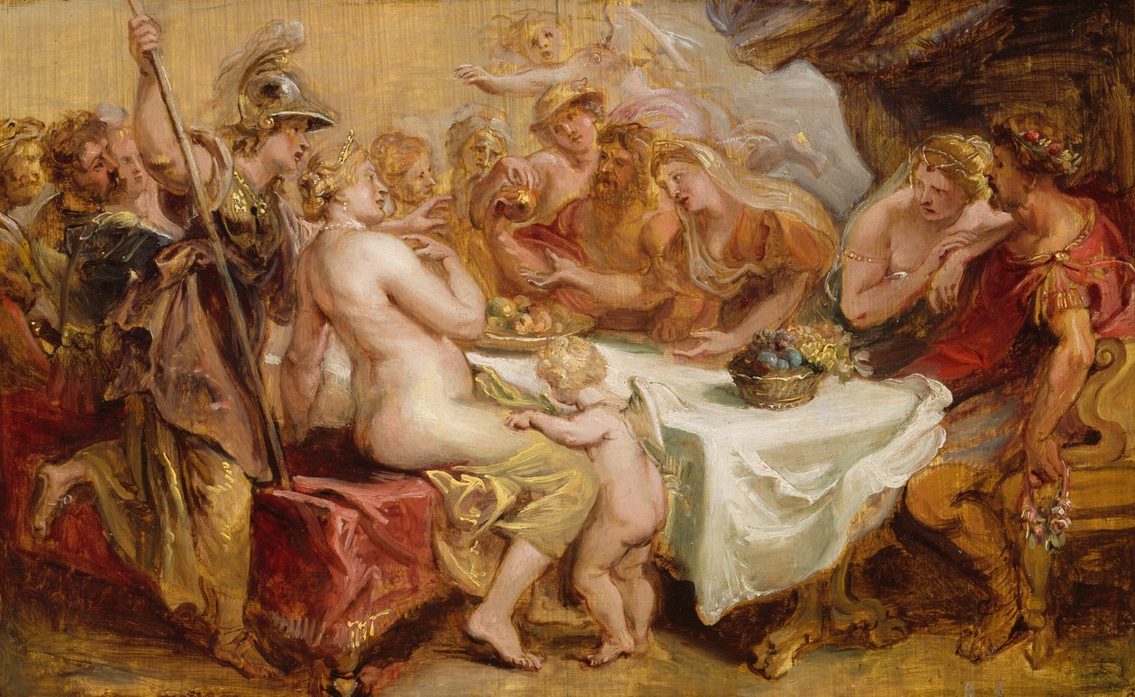 Peleusz és Thetis esküvője alkotó: Peter Paul Rubens