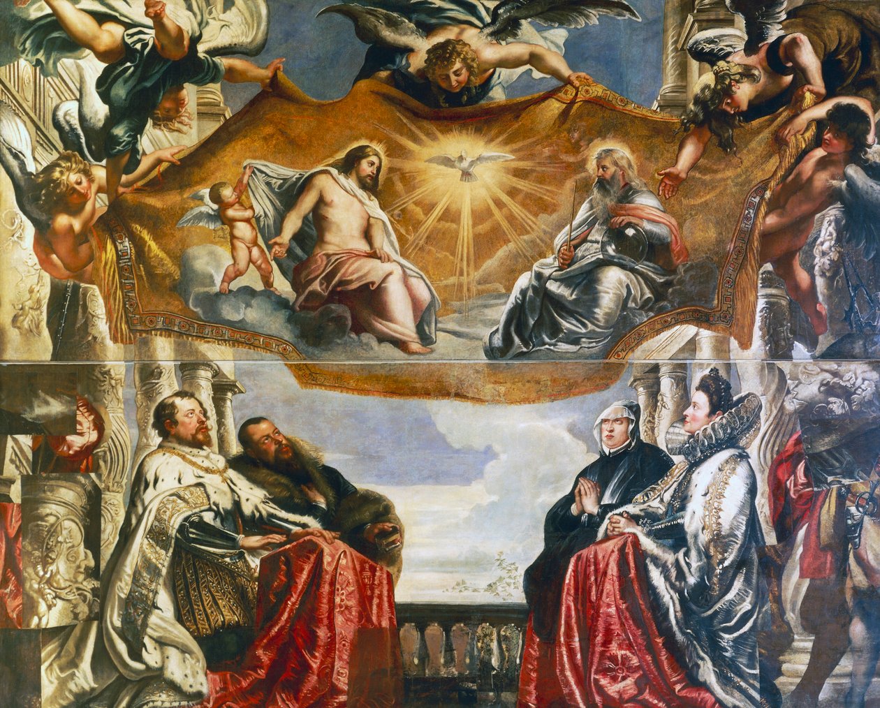 A Gonzaga család által imádott Szentháromság alkotó: Peter Paul Rubens