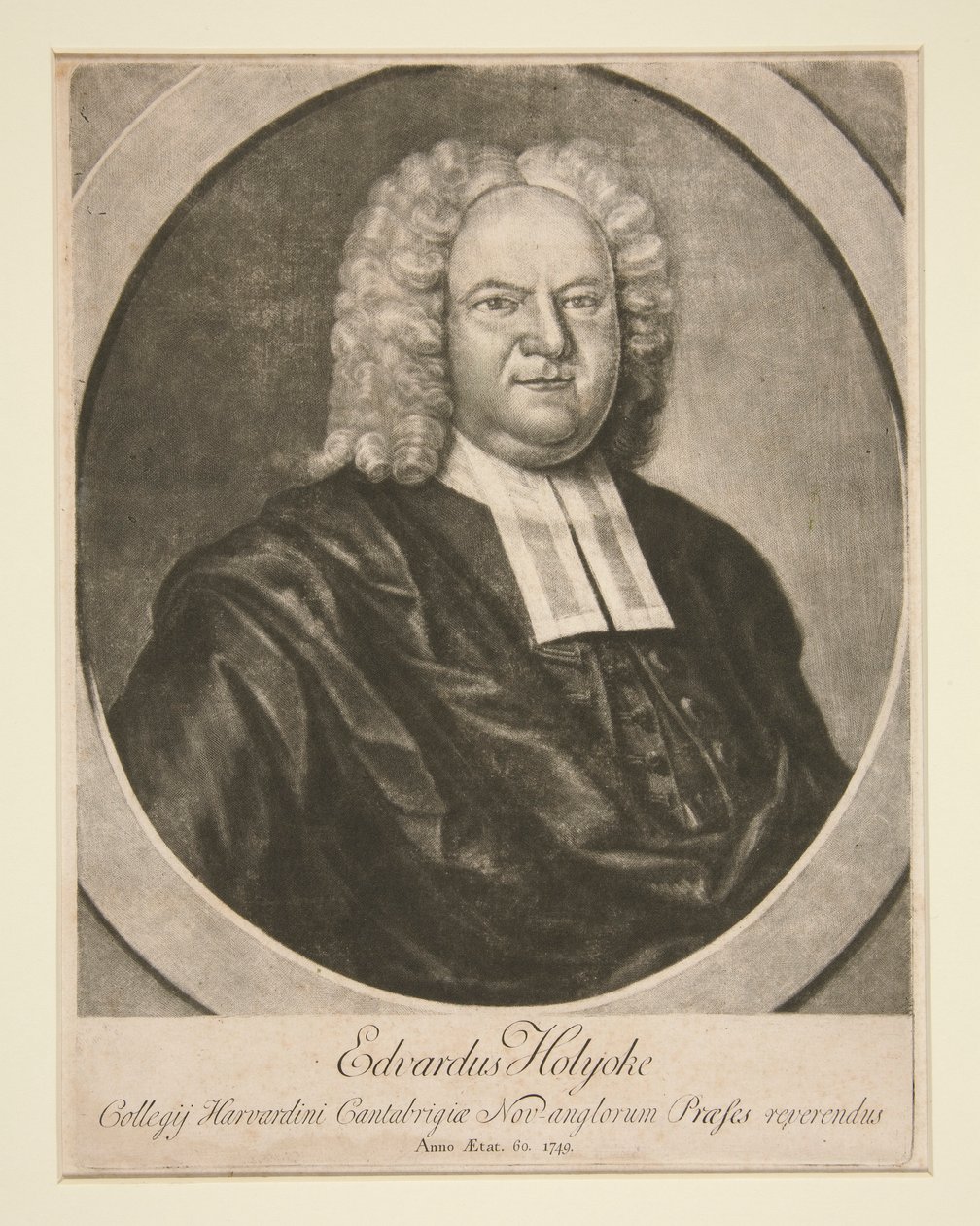 Edvardus Holyoke alkotó: Peter Pelham