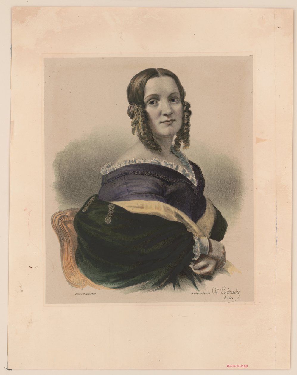 Angelica Van Buren alkotó: Peter S. Duval