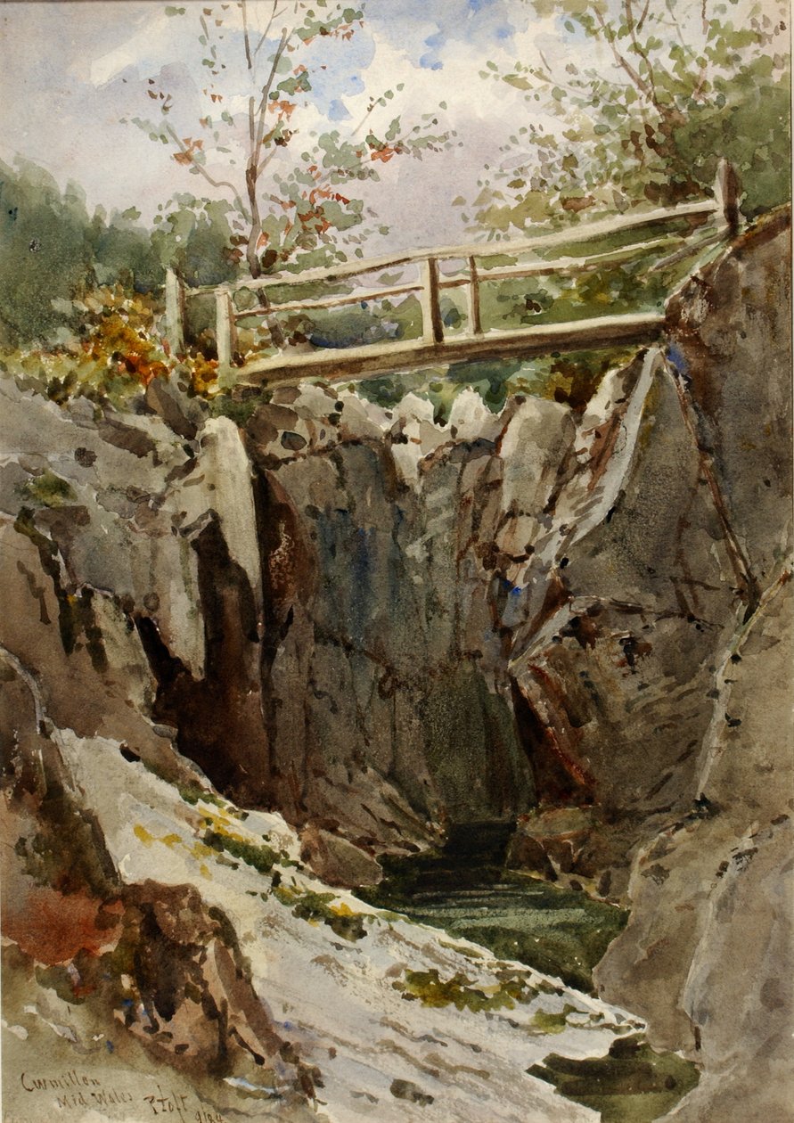 Curmillon, Közép-Wales, 1884. alkotó: Peter Toft