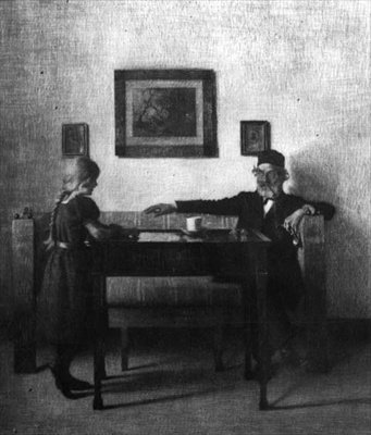A nagypapa házában alkotó: Peter Vilhelm Ilsted