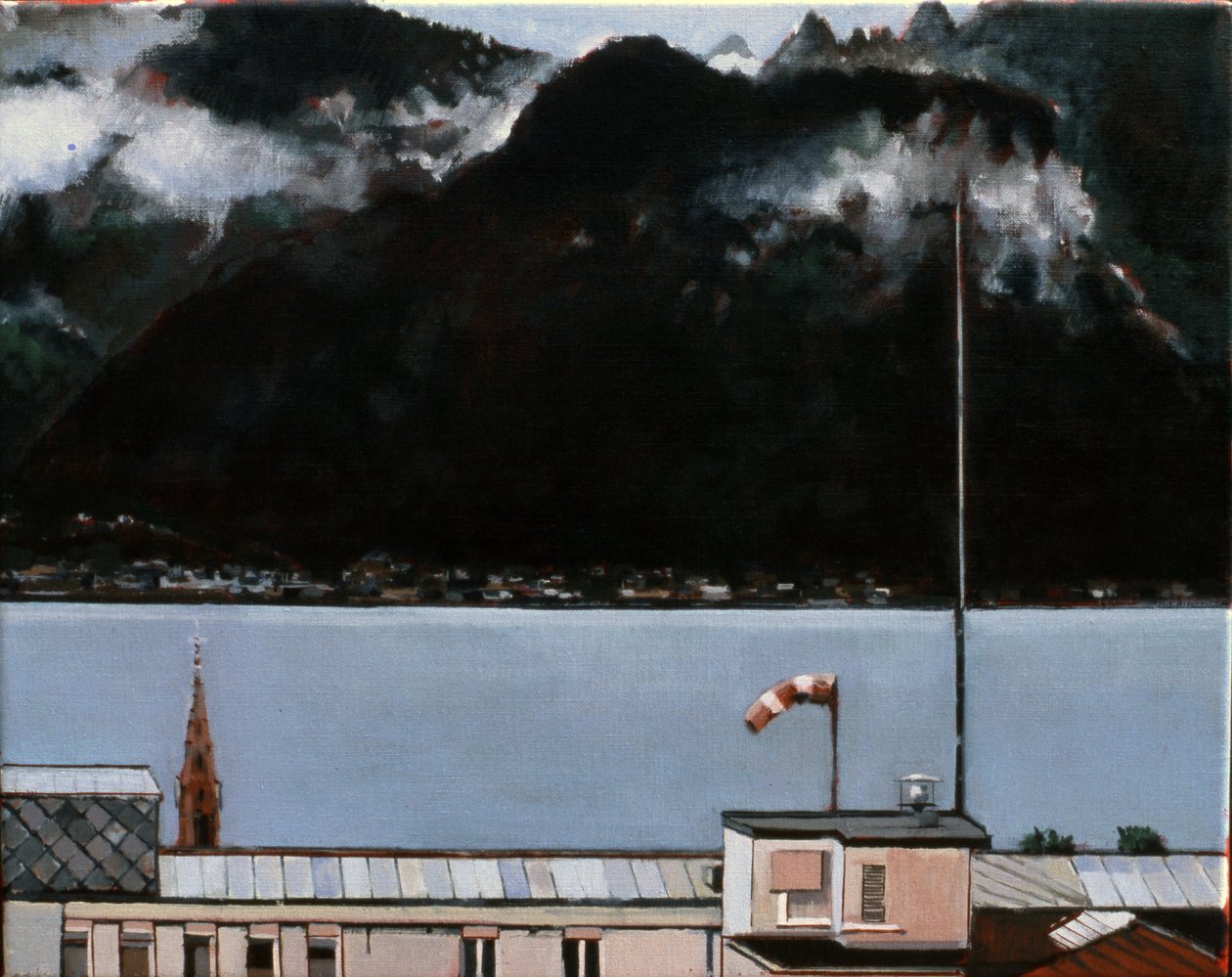 Genfi-tó, 2008 (olaj, vászon) alkotó: Peter Wilson