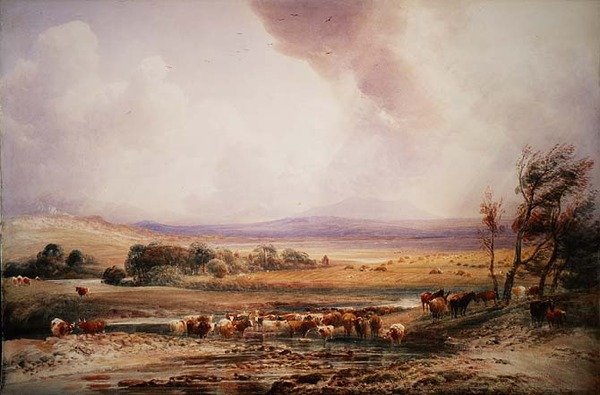A Lowther folyón alkotó: Peter de Wint