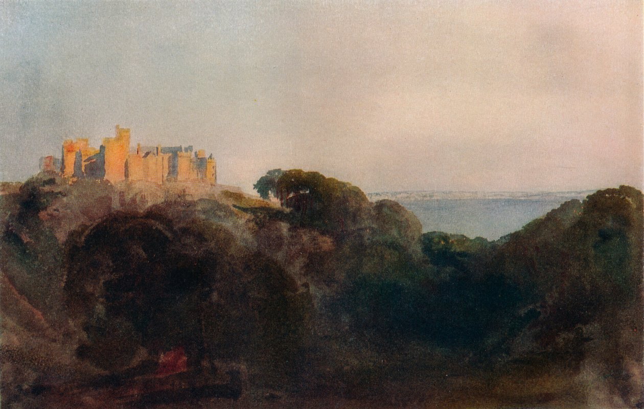 St.Donats kastély, Glamorganshire, 1924 alkotó: Peter de Wint