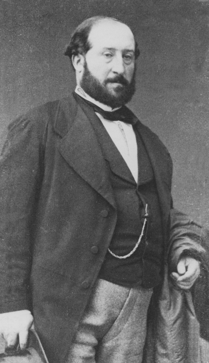 Emile Augier portréja alkotó: Petit