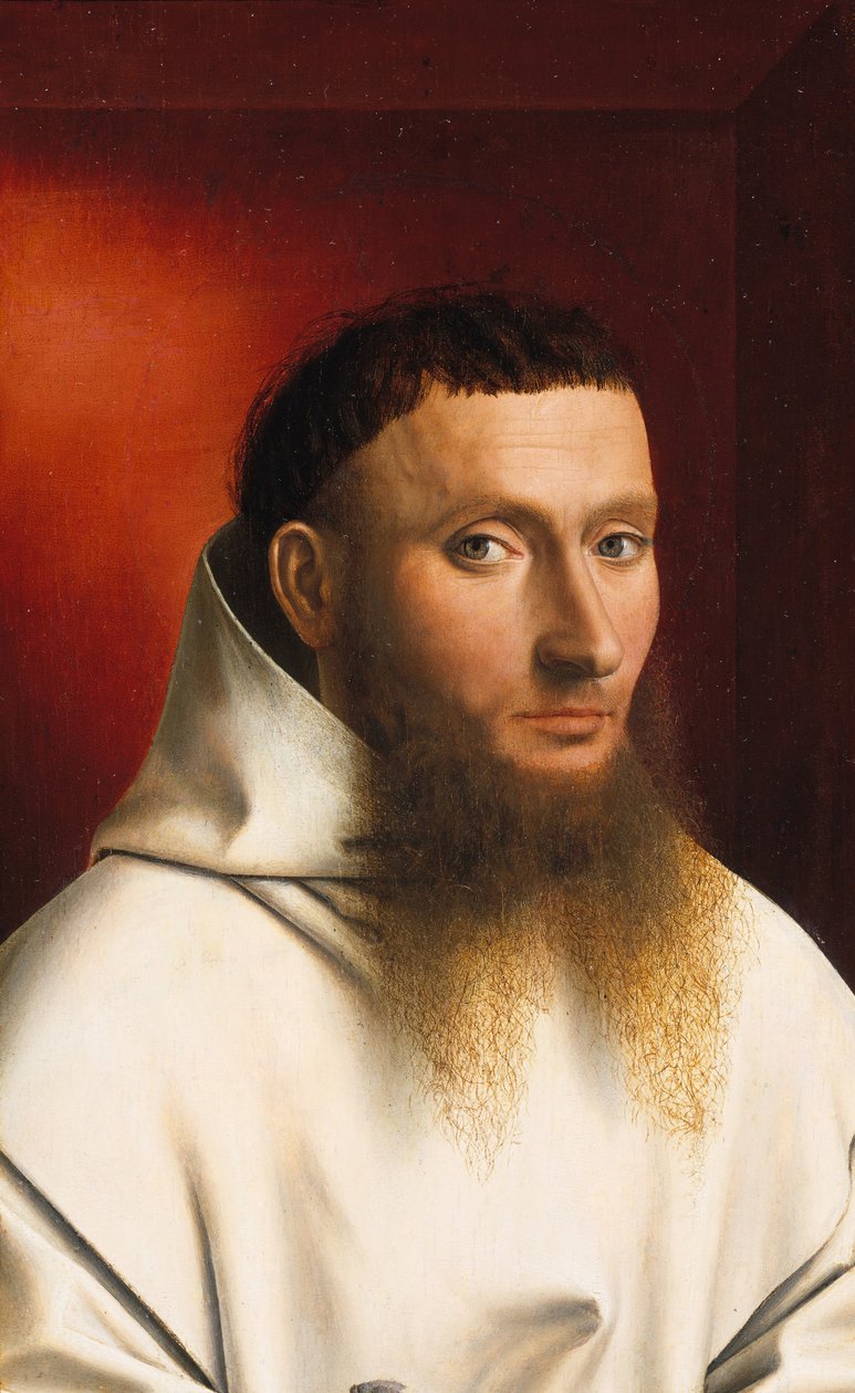 Egy karthauzi portré, 1446. alkotó: Petrus Christus