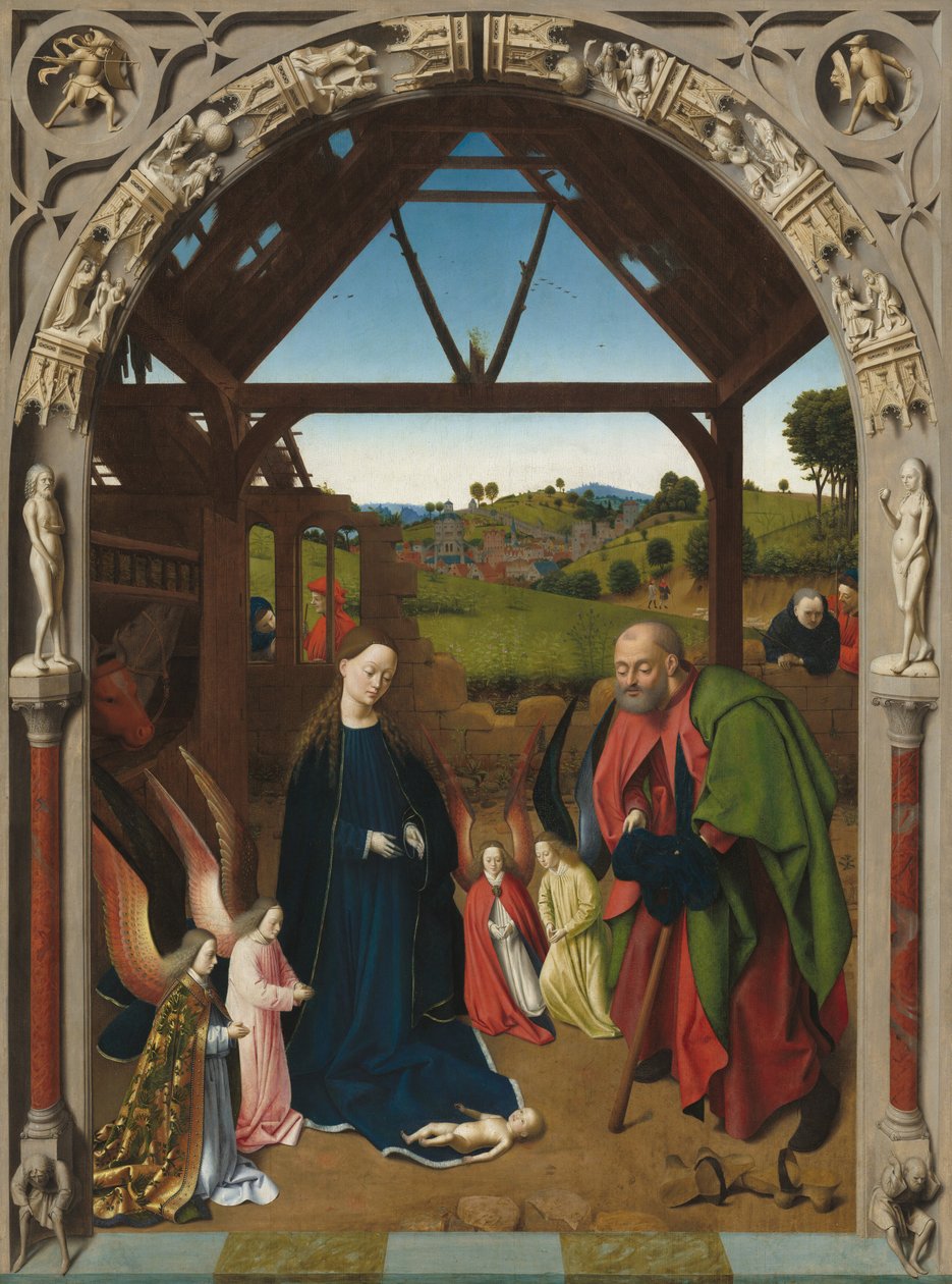 A Születés alkotó: Petrus Christus