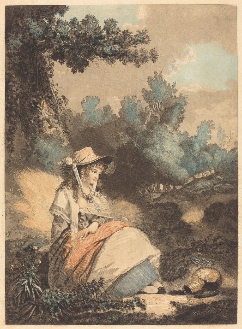 Szegény Annette alkotó: Philibert Louis Debucourt
