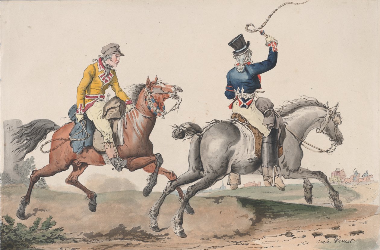 Postaút, 1817. alkotó: Philibert Louis Debucourt