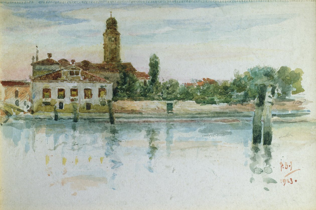 Velence, 1923 alkotó: Philip Burne Jones