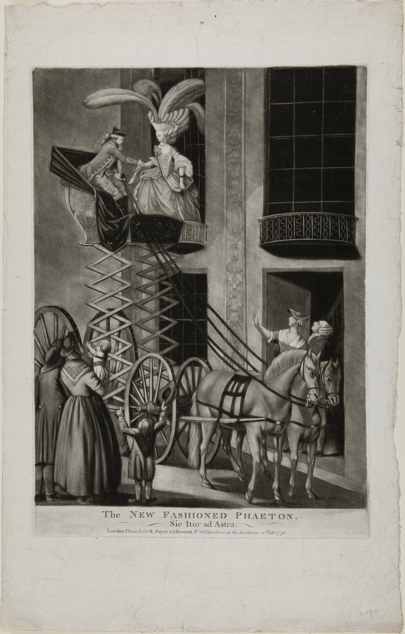 Az új divat Phaeton alkotó: Philip Dawe