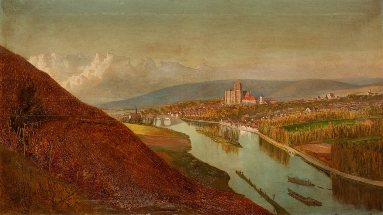 Sens from the Vineyards, 1863 alkotó: Philip Gilbert Hamerton
