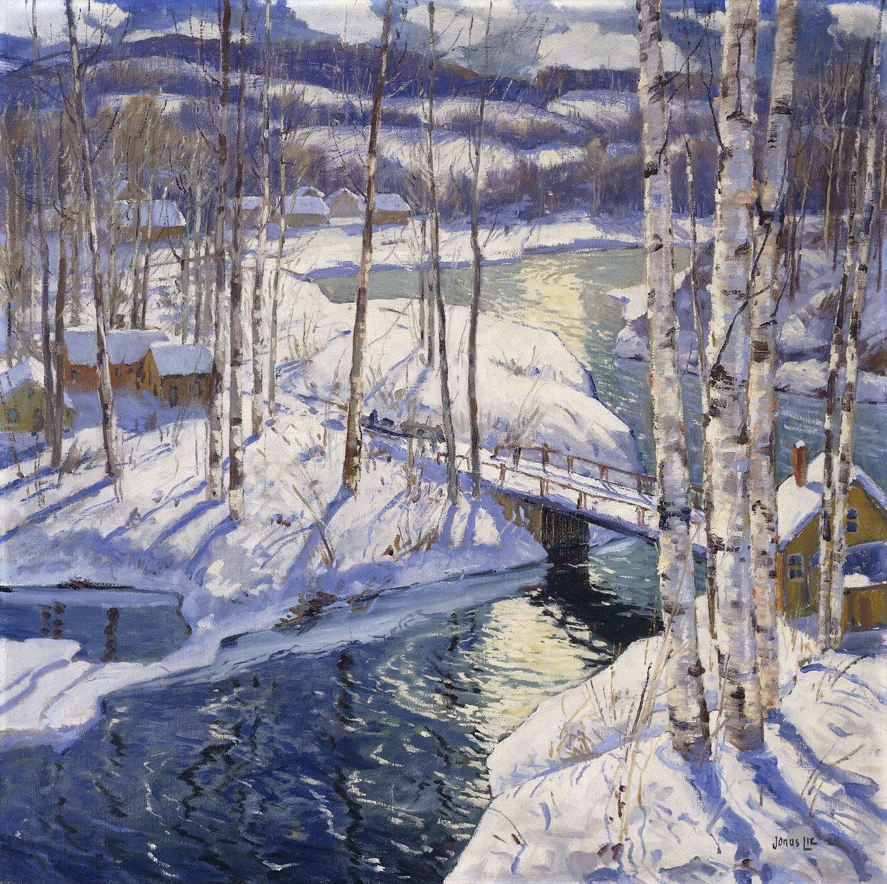 Hegyi patak, alkotó: Philip H. Wolfrom