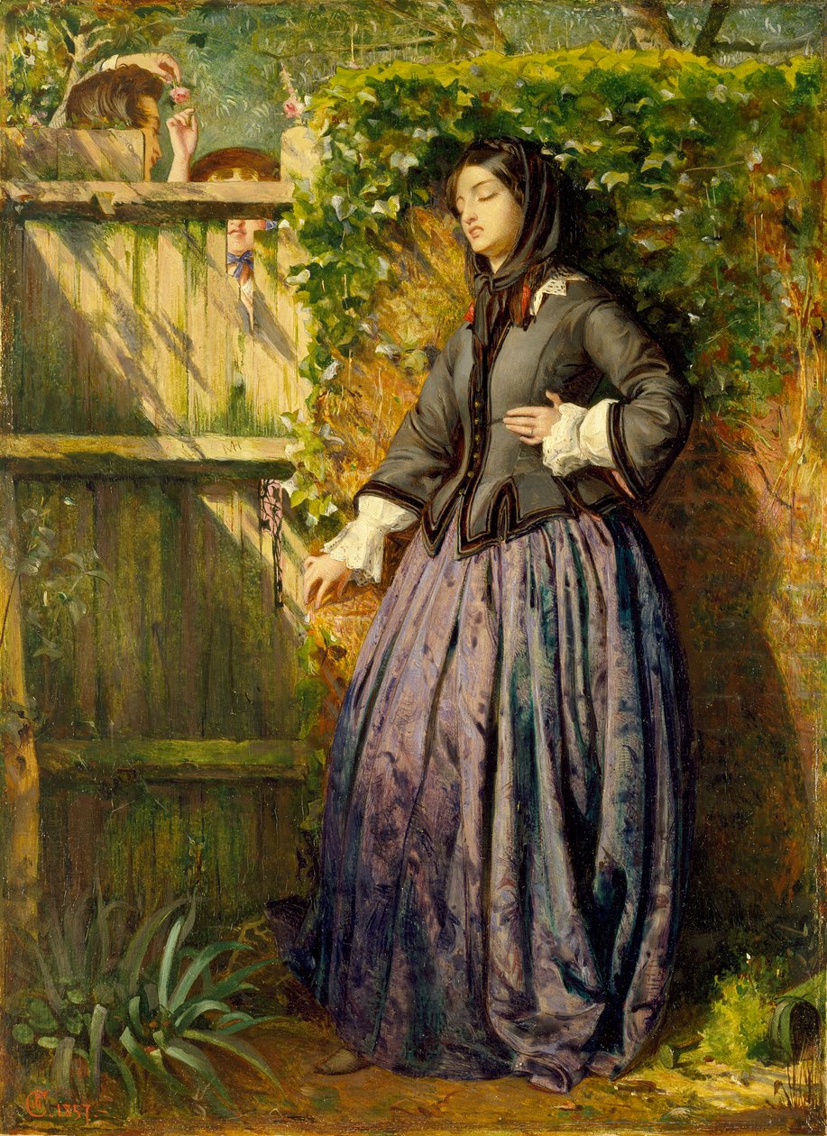 Megszegett fogadalmak, 1857 alkotó: Philip Hermogenes Calderon