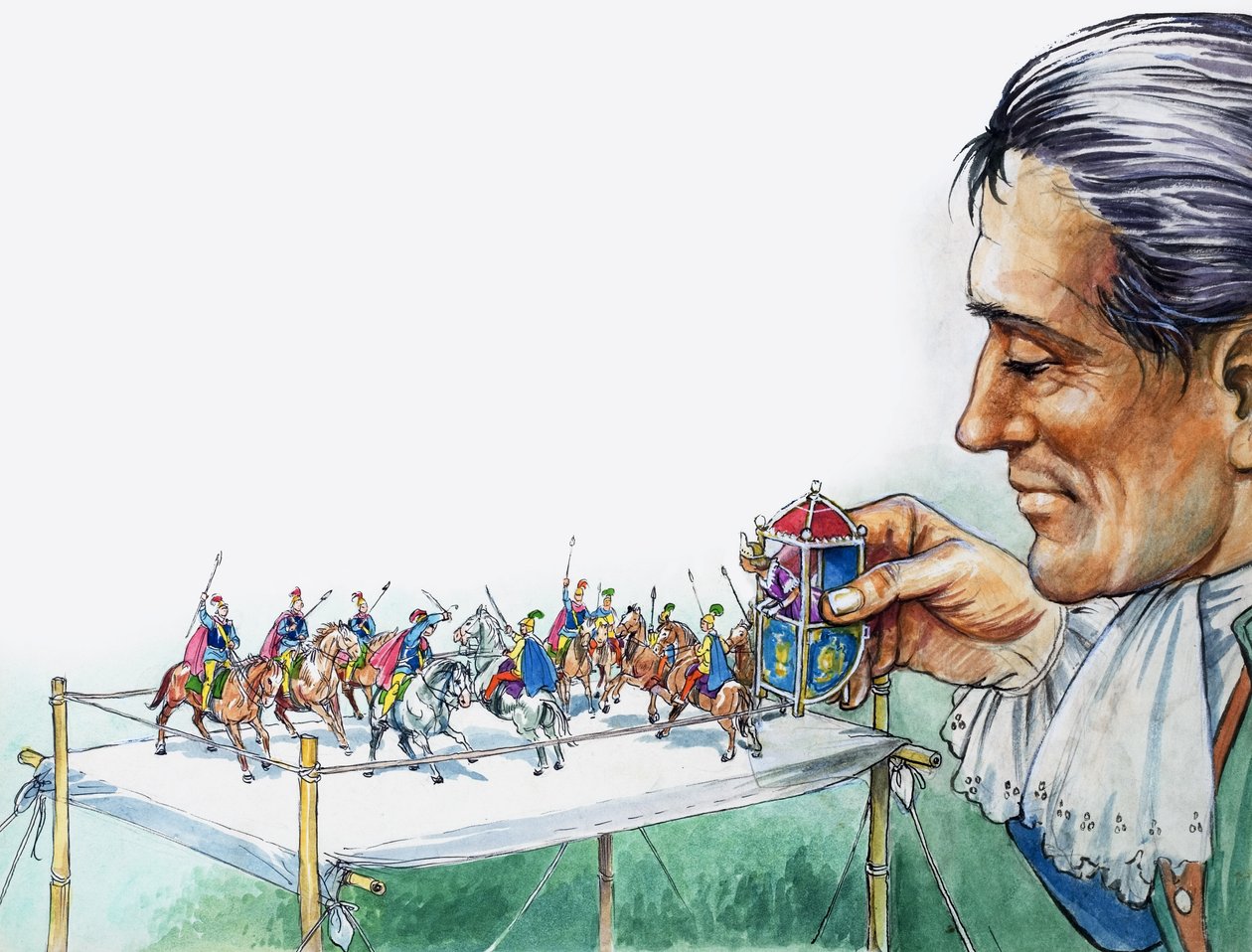 Gulliver utazásai, a "Kincs" című részből alkotó: Philip Mendoza