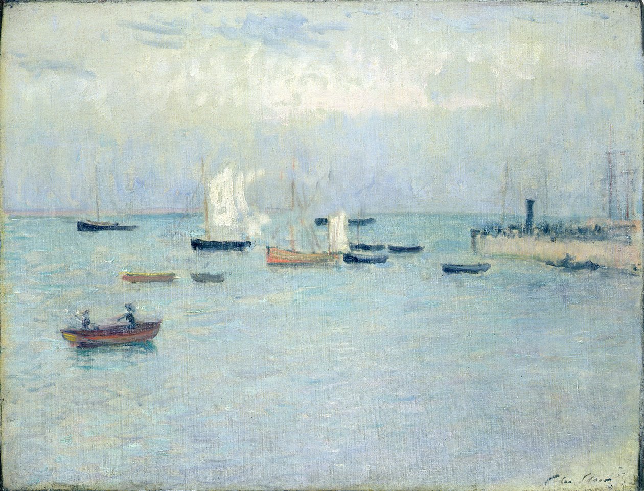 Poole kikötője alkotó: Philip Wilson Steer