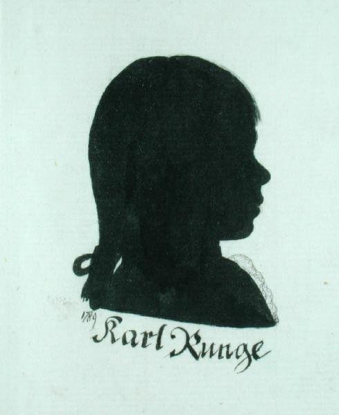 Karl Runge, 1789 (indiai tinta papíron) alkotó: Philipp Otto Runge