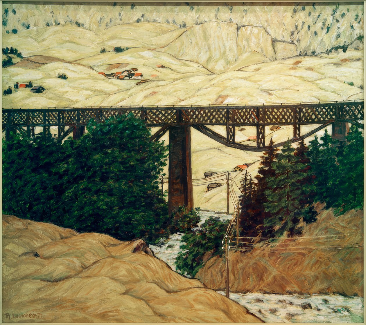 híd, (viadukt) alkotó: Philipp Bauknecht