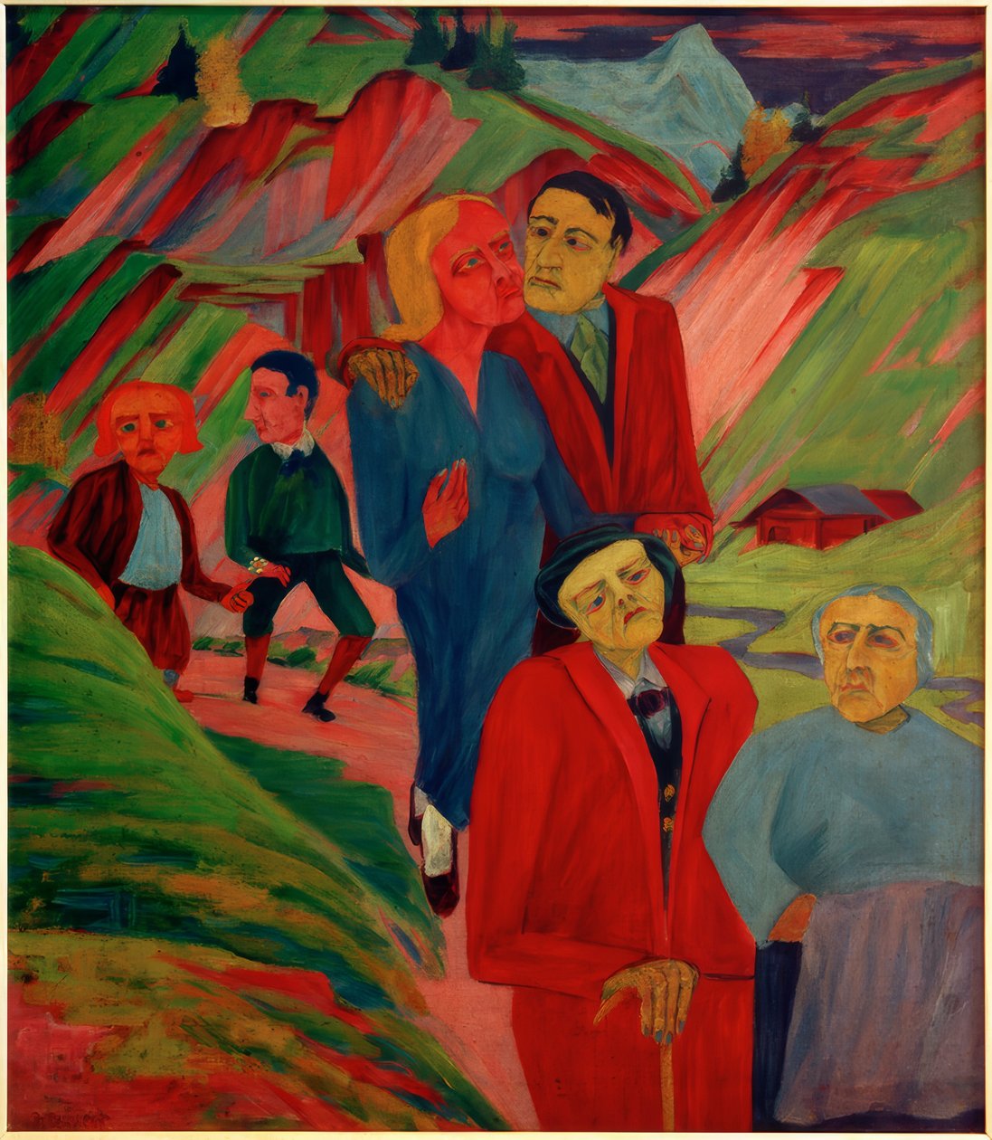 Három kor, (három generáció) alkotó: Philipp Bauknecht
